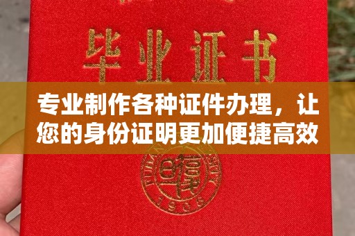 涟水专业制作各种证件办理，让您的身份证明更加便捷高效